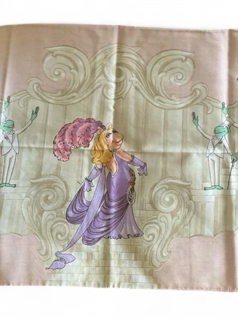 Muppets Miss Piggy and Kermit Pillowcase Set